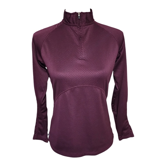 Alpine Tops - Alpine Women's Dri-Logic Long Sleeve, 1/4 Zip, Size S, Small